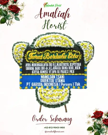 Papan Bunga Duka Wiyu